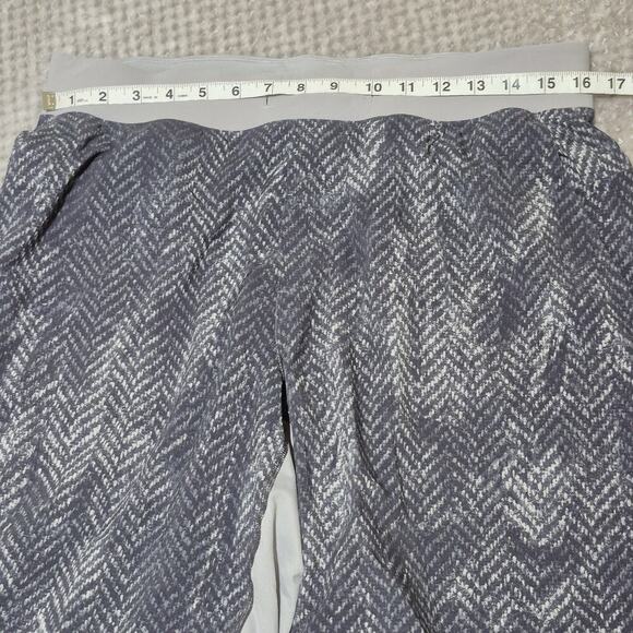 Lululemon T.H.E. Short Linerless Men Blue Geo Pockets Outdoor Athletic Large - Picture 7 of 11